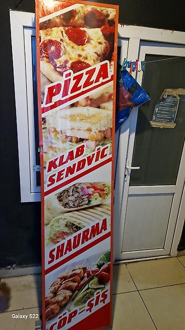 doner reklam: İşıqlı reklam lövhəsi – Fast-food menyusu üçün Məhsul: ikiüzlü — 3