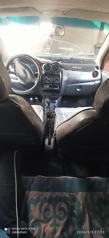 2 4 д: Daewoo Matiz: 2001 г., 0.8 л, Механика, Бензин, Хэтчбэк — 4