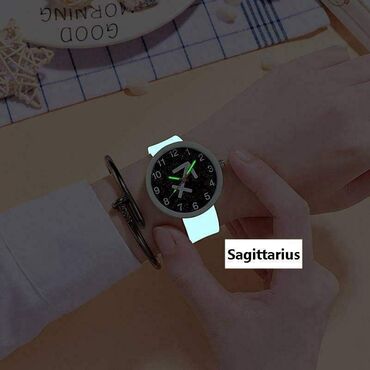 Ručni satovi: Fluorescentni sat sa horoskopskim znakom 1200 din — 2