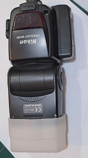 Фото и видеокамеры: Nikon Speedlight SB-800 fotoaparat üçün peşəkar flaş - Marka/model — 4