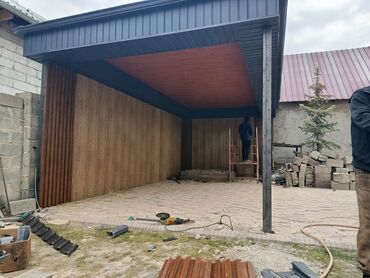 Навесы: Навес, Другая форма, Металл, Другой материал, Установка — 6