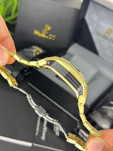 Qol saatları: Yeni, Qol saatı, Hublot, rəng - Qara — 9