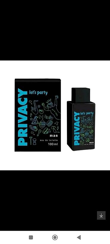 privacy ətir: Privacy Let’s Party Man – Eau de Toilette, 100 ml - Kişilər üçün — 1