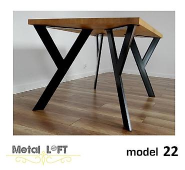 Stolovi: 🔩 PREKO 30 modela NOGARA I POSTOLJA OD METALA – RUČNA IZRADA PO MERI — 27