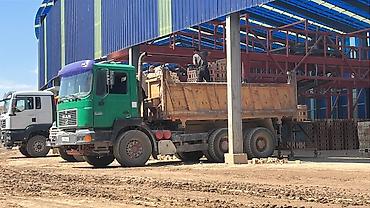 жумуш крыша: Самосвал MAN 6x4 для перевозки сыпучих материалов Описание: - — 6