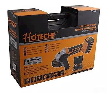 Ручные электроинструменты: Künc cilalayıcı "Hoteche P800110"Təsvir ; "Hoteche P800110" künc — 2