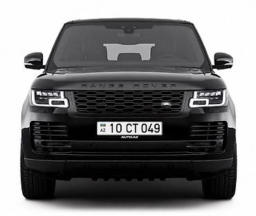 range rover on susesi: Nömrə satılır — 1