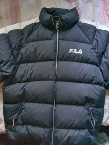 pantalone sa grejacima: Winter jacket Nylon, 2XL (EU 56), Fila, color - Black