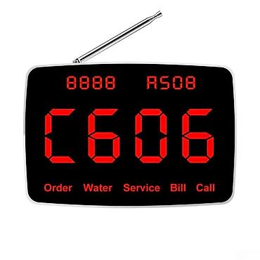 accent monitor: Restoran və kafe üçün rəqəmsal ofisiant çağırış monitoru (Wireless — 3