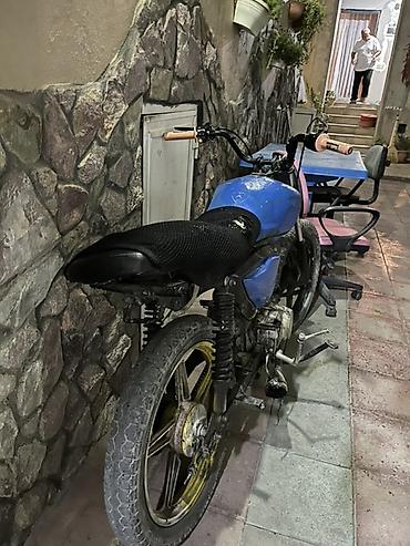 velosiped diski: Özəlləşdirilmiş kiçik motosiklet/proyekt baza - Rəng: mavi (benzin — 3