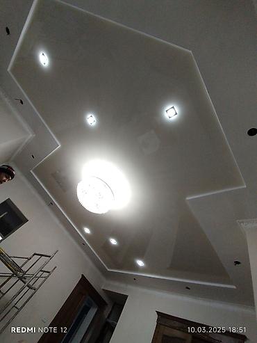 Натяжной потолок: Натяжной потолок Матовое, 3D потолки, Глянцевое Гарантия, Демонтаж, Монтаж — 13