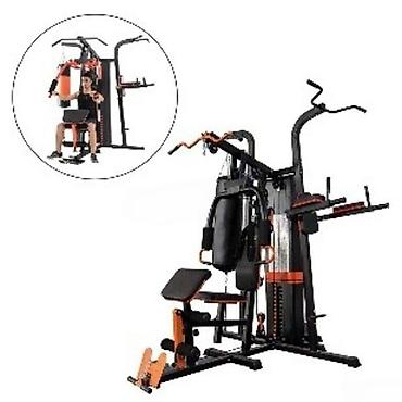 İdman və istirahət: 3 stansiyalı güc trenajoru "Professional Multi Gym 3"3 stansiyalı güc — 1