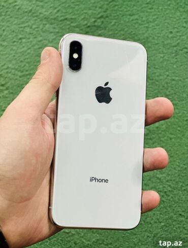 Apple iPhone: IPhone X, 64 GB, Ağ, Barmaq izi, Face ID