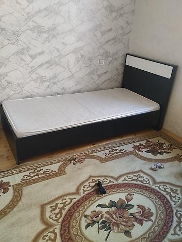 Tək nəfərlik çarpayı və döşək dəsti - Ölçü: təxmini 90x190 sm (tək lalafo.az -da Tək nəfərlik çarpayı və döşək dəsti - Ölçü: təxmini 90x190 sm (tək