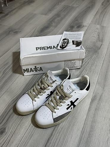 premiata 43: Мужские кроссовки, 43, Новый, цвет - Белый, Самовывоз, Платная доставка — 1