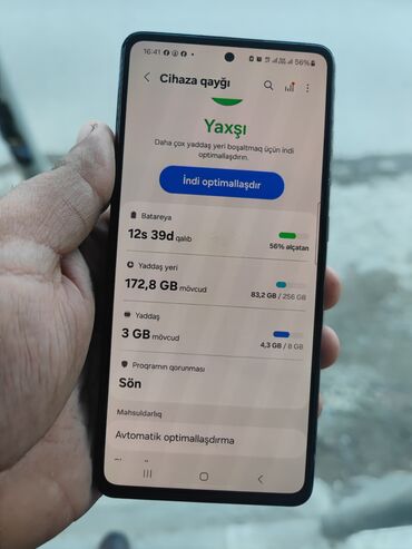 Samsung: Samsung Galaxy A72 5G, 256 GB, rəng - Qara — 6