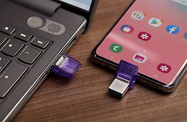 go kart: Kingston 128GB DataTraveler microDuo 3C (DTDUO3CG3/128GB) fleş-kartı – — 3