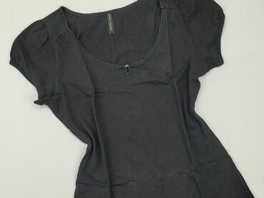 czarne t shirty i marynarka: Marks & Spencer, L (EU 40), condition - Good