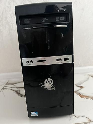 dvd manitor: HP masaüstü sistem bloku Xüsusiyyətlər: - Prosessor: Intel Pentium — 1