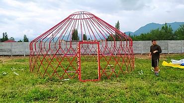 Изготовление юрт: Изготавливаем на заказ юрты Диаметром 4-5-6 метров Из металла с — 6