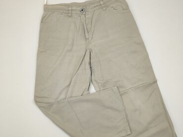 bluzki i spodnie: Material trousers, XL (EU 42), condition - Good