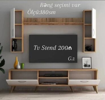 стол барная стойка: Tv stend tv alti sifarisle hazırlanır. ⚜️Rəng ve olcu seçimi var