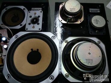 Zvučnici i stereo sistemi: Watson 9070-delovi -basovi 16,5x16,5cm=35e -srednji 10,6x10,6cm; sa na lalafo.rs — 3 Zvučnici i stereo sistemi: Watson 9070-delovi -basovi 16,5x16,5cm=35e -srednji 10,6x10,6cm; sa — 3