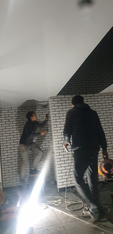 Натяжной потолок: Натяжной потолок Глянцевое, Матовое, 3D потолки Монтаж, Бесплатный замер, Демонтаж — 17