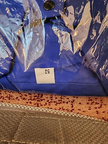 kişi cinsləri: Mavi rəngli kişi kostyumu – paketlənmiş halda. mavi kamizonlar 15 — 5