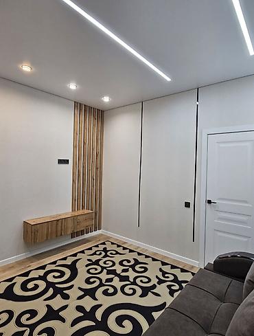 flat osh: 1 комната, 30 м², Таатан ТЦ Индивидуалка, 2 этаж, Дизайнерский ремонт — 3