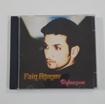 Kitablar, jurnallar, CD, DVD: Cd disk Faiq Ağayev - "Vəfasızım" albomu. Originaldan kopya. Yenidir