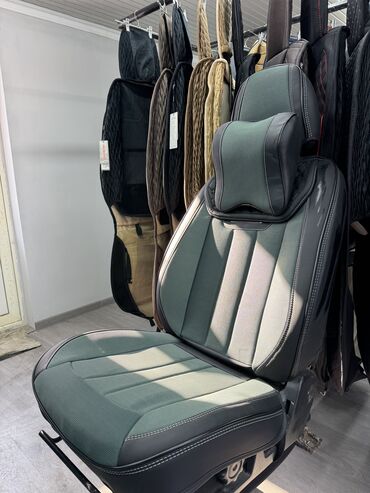 Чехлы и накидки на сиденья: Чехлы Экокожа, С подушкой, Новый, Бесплатная доставка, Самовывоз — 4