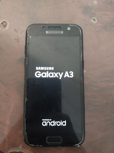 a7 2017: Samsung Galaxy A3 2017, 16 GB, rəng - Qara, İki sim kartlı, Qırıq, Barmaq izi — 6