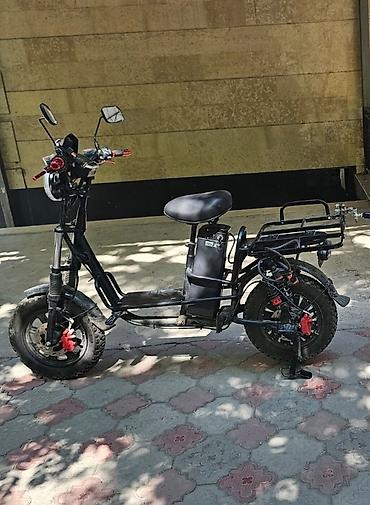 Электроскутер: ( ПОКУПАЛ 3 мес. назад за 53000с. ) с выносным
