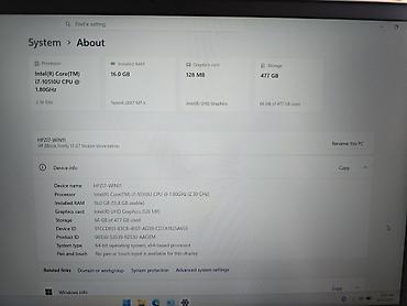 HP: İşlənmiş HP ZBook, 17.3 ", Intel Core i7, 512 GB, Ünvandan götürmə — 9