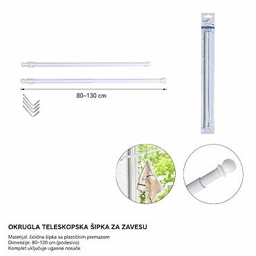 KMT Okrugla šipka za peškire (okrugla glava) 3280365 Opis: -