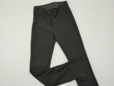 sinsay spódnice z eko skóry: Material trousers, SinSay, 2XS (EU 32), condition - Very good