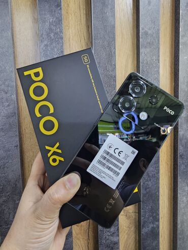 Xiaomi: Poco X6, Новый, 256 ГБ, цвет - Черный, В рассрочку, 2 SIM