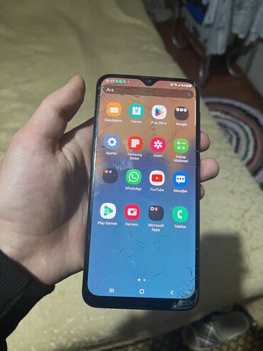 samsung a20 ekran qiymeti: Samsung A20, 32 GB, rəng - Qara, Sensor, Barmaq izi, İki sim kartlı