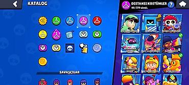 estel sumqayit: Məhsul: Brawl Stars hesabında geniş kostyum/kataloq kolleksiyası — 5