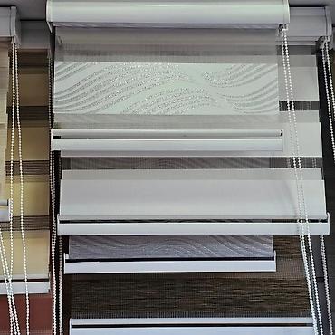 Zavese i draperije: Duo rolo zavese – kolekcija sa talasastim dezenom 👉sistem kačenja na — 1