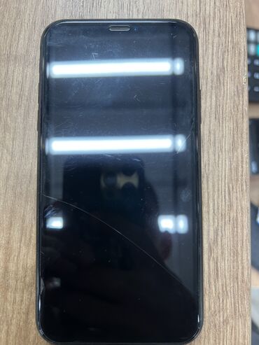 коробка для телефона: IPhone Xr, Б/у, 128 ГБ, Black Titanium, Наушники, Защитное стекло, Чехол, 78 %