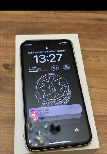 iphone x irshad telecom: IPhone X, 64 GB, Zəmanət, Barmaq izi, Face ID