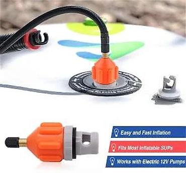 Vodeni sportovi: Univerzalni adapter za pumpu za SUP/čamce/kajake - Adapter za — 16