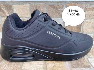 Women's Sneakers and athletic shoes: Patike Skechers brenda, dostupne u beloj i crnoj boji, sa đonom — 6