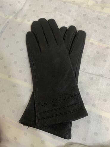 женские перчатки: Перчатки - женские размер XL кожа новые