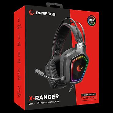 kompüter kasası: Rampage X-Ranger Virtual 7.1 RGB Gaming Headset - Virtual 7.1 səs — 5