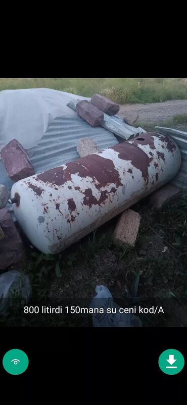 Baklar və çənlər: Bak, Plastik, 1000 l l, İşlənmiş, Ünvandan götürmə — 26