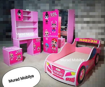 Uşaq otağı mebelləri "LOL BEBEK"Istehsal Murad Mobilya.Material Türk