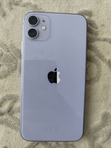 iphone 2 g: IPhone 11, 64 GB, Deep Purple, Face ID, Sənədlərlə, Barmaq izi